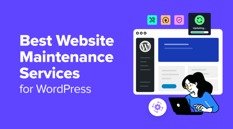 6 Best Website Maintenance Services for WordPress (2024)